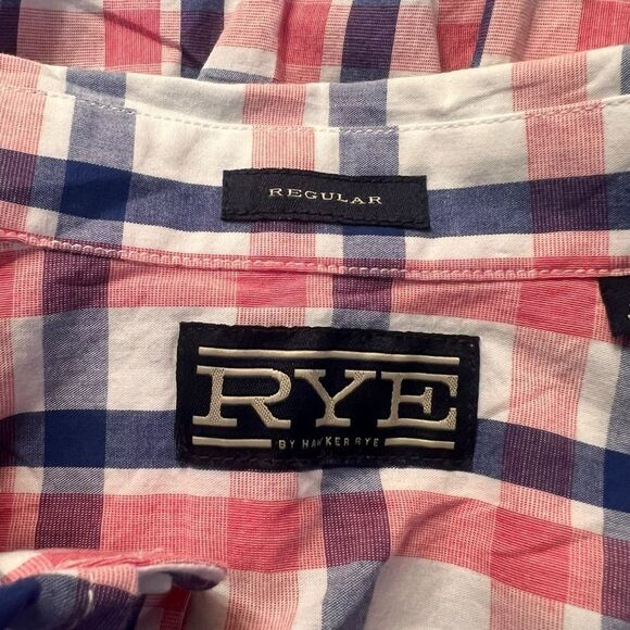 Rye by Hawkey Rye plaid button down shirt. Size xl - Picture 2 of 9